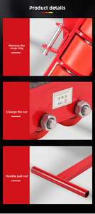 Precio de fábrica Heavy Duty 6T Machine <span class=keywords><strong>Dolly</strong></span> Skate Machinery Roller Mover Cargo Trolley Moving Skates Tanques - Product Image 5