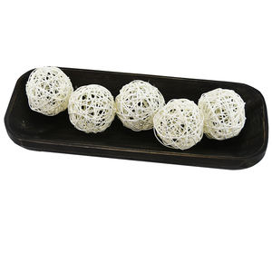 Cuencos de Masa de Bambú Grandes Rústicos Hechos a Mano, Tallados a Mano, Decoración para el Hogar, Centro de Mesa, Bandeja de Almacenamiento para Cocina y Baño - Product Image 2