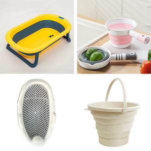 TB31 Ensemble de Douche pour Bébé en Quatre Pièces Comprend une Grande <span class=keywords><strong>Baignoire</strong></span>, une Louche, une Filet, un Seau, Ensemble de <span class=keywords><strong>Baignoire</strong></span> pour Bébé avec Armoire - Product Image 3