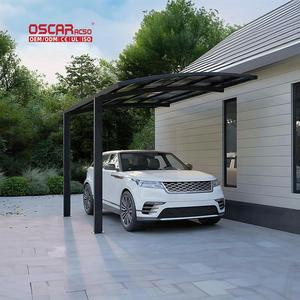 Cochera de Policarbonato y Aluminio en Forma de S para <span class=keywords><strong>Caravanas</strong></span>, Ideal para Estacionamiento Exterior, Entrada de Vehículos y Camping - Product Image 1