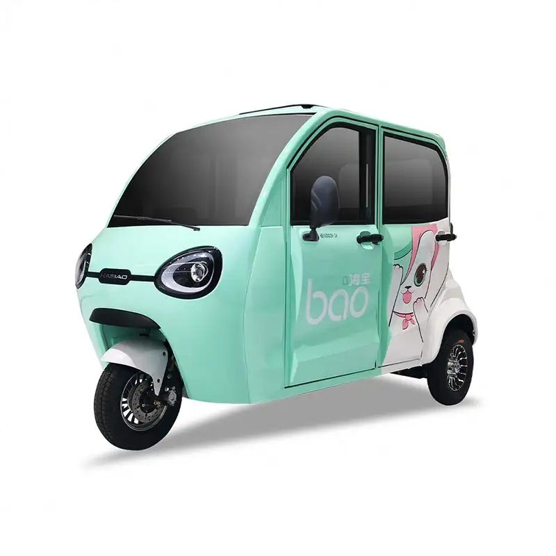 Trung Quốc Hot Bán hành khách ba bánh haibao fenghuang 3 bánh xe điện tốc độ cao taxi Trike Xe kéo điện ba bánh