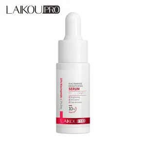 LAIKOU PRO Serum Niacinamide 10%, pencerah warna kulit, Pelembab, menutrisi, Mencerahkan wajah, tumbuh 17ml