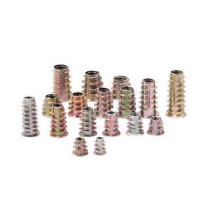 Tornillo hexagonal avellanado galvanizado M6/M8/M10 para muebles, piezas empotradas, tapa <span class=keywords><strong>de</strong></span> tornillo con rosca trapezoidal interna/externa - Product Image 1