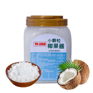 Jus de gelée de grass jelly frais de 2,5 kg à base de sirop de bubble tea avec granules de sucre et de noix de coco, prêt à consommer, aromatisé aux fruits, de haute qualité - Product Image 2