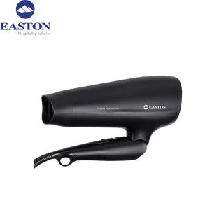 新着ホテル家具1875Wマットブラックセーフ折りたたみ式ヘアドライヤーCE承認済み - Product Image 1