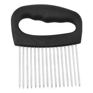 Soporte para Rebanar Cebolla <span class=keywords><strong>de</strong></span> Acero Inoxidable 304, Cortador <span class=keywords><strong>de</strong></span> Cebolla y Limón, Cortador <span class=keywords><strong>de</strong></span> Vegetales, Herramienta Auxiliar para Rebanar, Utensilio <span class=keywords><strong>de</strong></span> <span class=keywords><strong>Cocina</strong></span> para el Hogar - Product Image 6