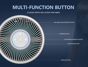 Usine OEM édition économique filtre <span class=keywords><strong>HEPA</strong></span> supprimer la fumée WIFI personnel Portable charbon actif maison intelligente <span class=keywords><strong>purificateur</strong></span> <span class=keywords><strong>d</strong></span>'<span class=keywords><strong>air</strong></span> - Product Image 4