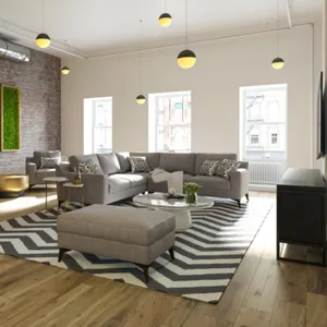 Sofá de casa de alta qualidade, sofá modular em forma de l, sala de estar, sofá de tecido cinza