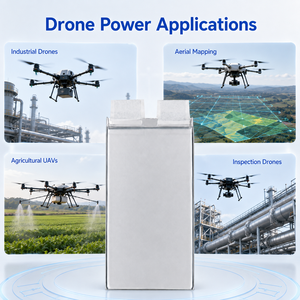 Batterie de drone Premium 1S 40000mAh 3C, pack de batteries Lipo intelligentes pour la photographie et la vidéo professionnelles avec drone - Product Image 5