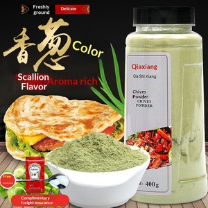 Qia Food - Polvo de Cebollino Seco Mezclado, Especia, Condimento, Saborizante, Material para Asar, para Saltear, 400 g, China Continental - Product Image 1