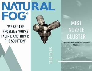 Cluster de buse de brouillard pour accessoires de système de brouillard - Product Image 2