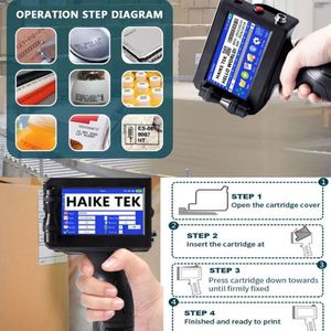 Portátil Handheld Inkjet Batch <span class=keywords><strong>Code</strong></span> Printer Mão Jet Handy Printer para <span class=keywords><strong>Color</strong></span> Logo Printing Machine - Product Image 5