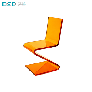 DSP Vietnam usine Transparent personnalisé acrylique de haute qualité multicolore bureau salon séduisant chaise - Product Image 4