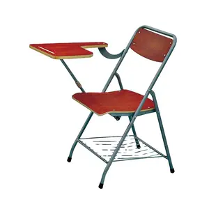 공장 저렴 나무 접이식 훈련 테이블과 의자 학교 접이식 테이블 의자