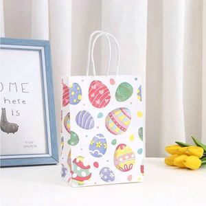 Hot Sale Eco-Friendly Custom Kraft Paper Bags Reusable Folding <b>Handbags</b> with Rope Handle Personalized Shopping Gift Bags - Product Image 1