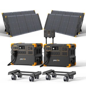 แบตเตอรี่สำรองคุณภาพสูง ความจุขนาดใหญ่ พกพาสะดวก พร้อมแบตเตอรี่เสริม 4200W 3840Wh ชาร์จไร้สาย MPPT ช่องเสียบที่จุดบุหรี่ - Product Image 1
