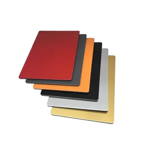 Big Factory Direct Supply Pure/Highlight/Matte/Brushed/Mirror Color Aluminum Composite Panel