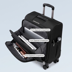 Arctic Hunter Simple Modern Business Travel Hard Shell 4-Wheel Lightweight Cabin <strong>Luggage</strong> TSA Lock Anti-Theft Comfort Handle - Product Image 5