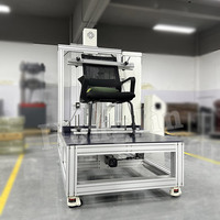 Máquina de Prueba de Resistencia Estructural para Sillas de Oficina, Máquina de Prueba de Resistencia del Marco de la Silla, Equipo de Prueba de Durabilidad para Sillas de Oficina