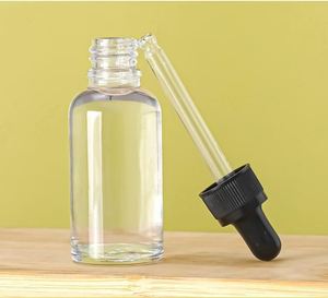 Essential Oil <b>Dropper</b> <b>Bottle</b> Cosmetics Glass Wholesale Customized 5ml 10ml 15ml 20ml 30ml 50ml 100ml Screen Printing - Product Image 4