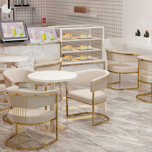 Chaise de salle à manger rembourrée avec cadre doré, design moderne, pour salle à manger, usage adulte - Product Image 3
