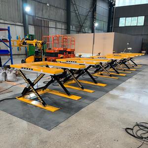 Plataforma Elevadora Hidráulica Estacionaria en Forma <span class=keywords><strong>de</strong></span> U <span class=keywords><strong>de</strong></span> Perfil Ultrabajo para Carga y Descarga <span class=keywords><strong>de</strong></span> Palés en Almacenes - Product Image 6