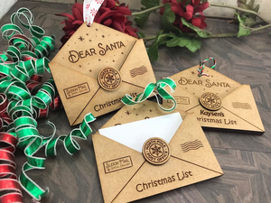 Lettera a Santa busta ornamento busta <span class=keywords><strong>di</strong></span> <span class=keywords><strong>legno</strong></span> per mettere la lista <span class=keywords><strong>di</strong></span> natale in ornamento <span class=keywords><strong>di</strong></span> natale inciso al Laser - Product Image 3