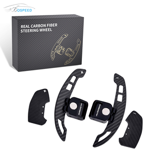 Palancas de cambio magnéticas de fibra de carbono para <span class=keywords><strong>Audi</strong></span> B9 B9PA A1 A3 A4 A5 Q3 Q5 Q7 <span class=keywords><strong>S3</strong></span> S4 S5 RS3 RS4 RS5 SQ5 SQ7-Kit de actualización de dirección - Product Image 1