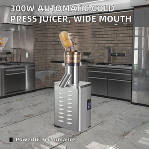 Extracteur de jus centrifuge commercial entièrement automatique VK <span class=keywords><strong>1200W</strong></span>, mains libres, pour gingembre, à large ouverture, en acier inoxydable, 10000 tr/min - Product Image 2