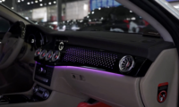 Ambiente-Innenbeleuchtung Dekorationszubehör für Mercedes-Benz CLS W218 2012-2017 LHD/RHD Mit 64 Farben Dynamischer Regenbogen