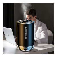 50ml De Luxe Portable Alliage Sans Eau Rechargeable Électrique Smart Parfum Diffuseur C-type Voiture Huile Essentielle Diffuseur Maison Air