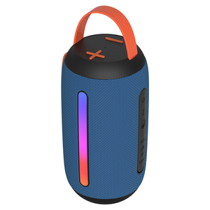 Altavoz Inalámbrico Portátil RGB BT 5.3 al por Mayor con Material ABS y Diseño de <span class=keywords><strong>Tela</strong></span> (Rojo/Azul/Negro) para Fiestas en Casa, Campamentos al Aire Libre - Product Image 3