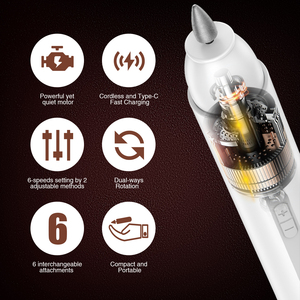 <span class=keywords><strong>TOUCHBeauty</strong></span> – ensemble de manucure et pédicure électrique 5 en 1, rechargeable, usage domestique, perceuse à ongles, machine de beauté des ongles professionnelle - Product Image 2