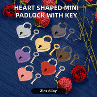 Cadenas ovale à levier unique en alliage de zinc thermolaqué, petit format, avec clé, idéal pour boîte à bijoux, boîte de rangement, journal intime - Vente chaude