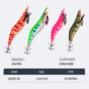 Señuelo de pesca luminoso de ABS duro para calamar, pescado de agua salada, lubina, caballa, macarela, pargo, cebo artificial para pesca en barco oceánico - Product Image 6
