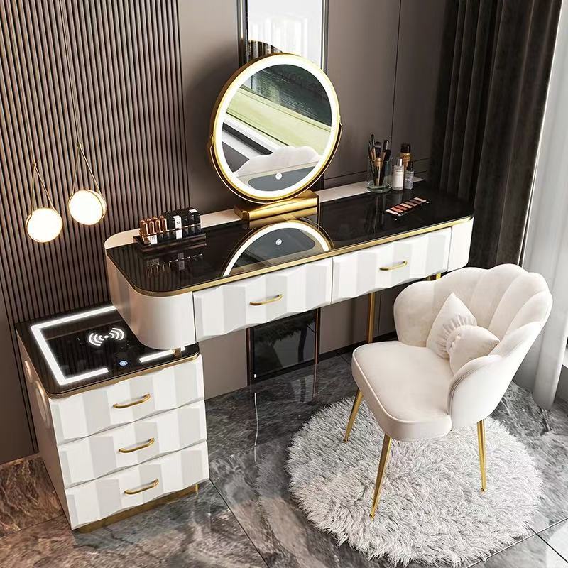 White 100 smart cabinet smart mirror platinum petals