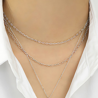 Colliers ras du cou ancre fine pour femmes en argent Sterling chaînes de mode dames chaîne collier concepteur bijoux personnalisés