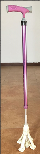 Bâton de marche en aluminium réglable super léger pour personnes âgées, canne télescopique en alliage d'aluminium - Product Image 4