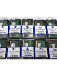 แรมแล็ปท็อป DDR5 8GB SODIMM 4800MHz 5200MHz 5600MHz PC5 Non-ECC Unbuffered โมดูลหน่วยความจำสำหรับคอมพิวเตอร์โน้ตบุ๊ก จำหน่ายจำนวนมาก - Product Image 3