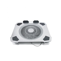 Support pour tablette PC SMONAMA P77, support pour ordinateur portable, support ergonomique pliable et réglable en aluminium avec ventilateur de refroidissement RGB