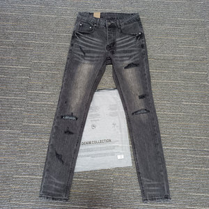 Boys Denim <strong>Jeans</strong> Ready to Ship Man Designer Stacked <strong>Men</strong> <strong>Jeans</strong> Distressed Oversize Gray <strong>Men</strong> <strong>s</strong> Slim <strong>Jean</strong> - Product Image 1