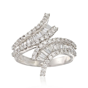 Bague Hip-Hop Personnalisée en Argent Sterling 925 Plaqué Or avec Diamants Moissanite VVS, Bijoux Unisexe Personnalisés pour Rappers, Sertissage à Griffes - Product Image 1