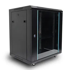 19inch rack 12u 600x600 server cabinet network rack cabinet with 2 fans