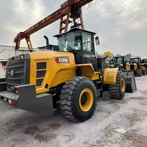 चीनी शीर्ष ब्रांड 5 टन xc958 फ्रंट लोडर वैकल्पिक विविध संलग्नक के साथ नए व्हील लोडर - Product Image 6