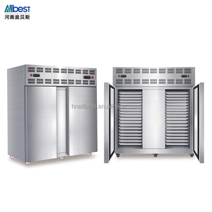 Congelador Vertical Comercial de Alta Eficiencia para Hoteles, 36 Bandejas, Doble Puerta, Sin Escarcha, 900L, Enfriador Rápido - Product Image 4