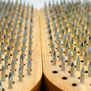 Tabla Sadhu de Madera de Pino, Bambú y Paulownia de 10-15 mm de Grosor, Personalizada 2026, para Acupuntura, Masaje y Yoga, con Clavos - Product Image 6