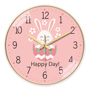 Horloge murale ronde silencieuse classique de 8 à 16 pouces pour la décoration de la maison, décoration murale de <span class=keywords><strong>café</strong></span> - Product Image 1