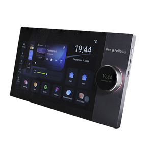 ระบบเครื่องเสียงอัจฉริยะสำหรับบ้าน V Smart Home Audio System แอมพลิฟายเออร์ระบบแอนดรอยด์ พร้อมบลูทูธและไวไฟ ติดผนัง สำหรับโรงแรม เล่นเพลงประกอบฉากหลัง รุ่น B10-825AD2 แอมพลิฟายเออร์แบบมัลติทัช รุ่น B10-82 - Product Image 1