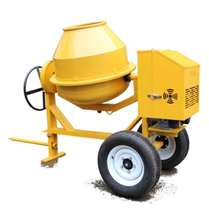 Mesin pengaduk beton portabel Mini <span class=keywords><strong>Mixer</strong></span> beton seluler bensin Diesel kecil - Product Image 4