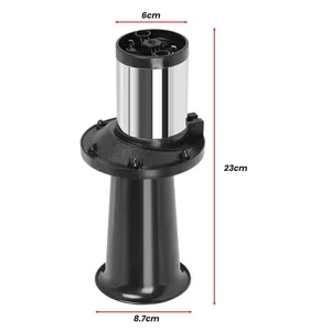 12V 110dB ABS Chrome 2-cách không khí sừng hai tông màu không thấm nước xe sừng cho xe ô tô xe tải xe máy với cài đặt dễ dàng - Product Image 1